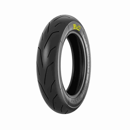 [MS12A14-R01] 100/90R12 R semi-slick “Blackfire”